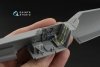 Quinta Studio QD32256 Bf 109F2/F4 3D-Printed & coloured Interior on decal paper (Hasegawa) 1/32